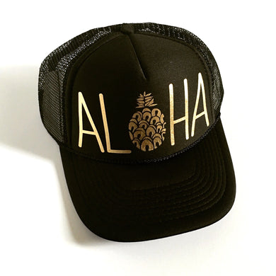 Aloha Pineapple Black