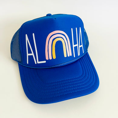 Rainbow Aloha Royal Blue
