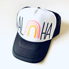Youth Rainbow Aloha Hat
